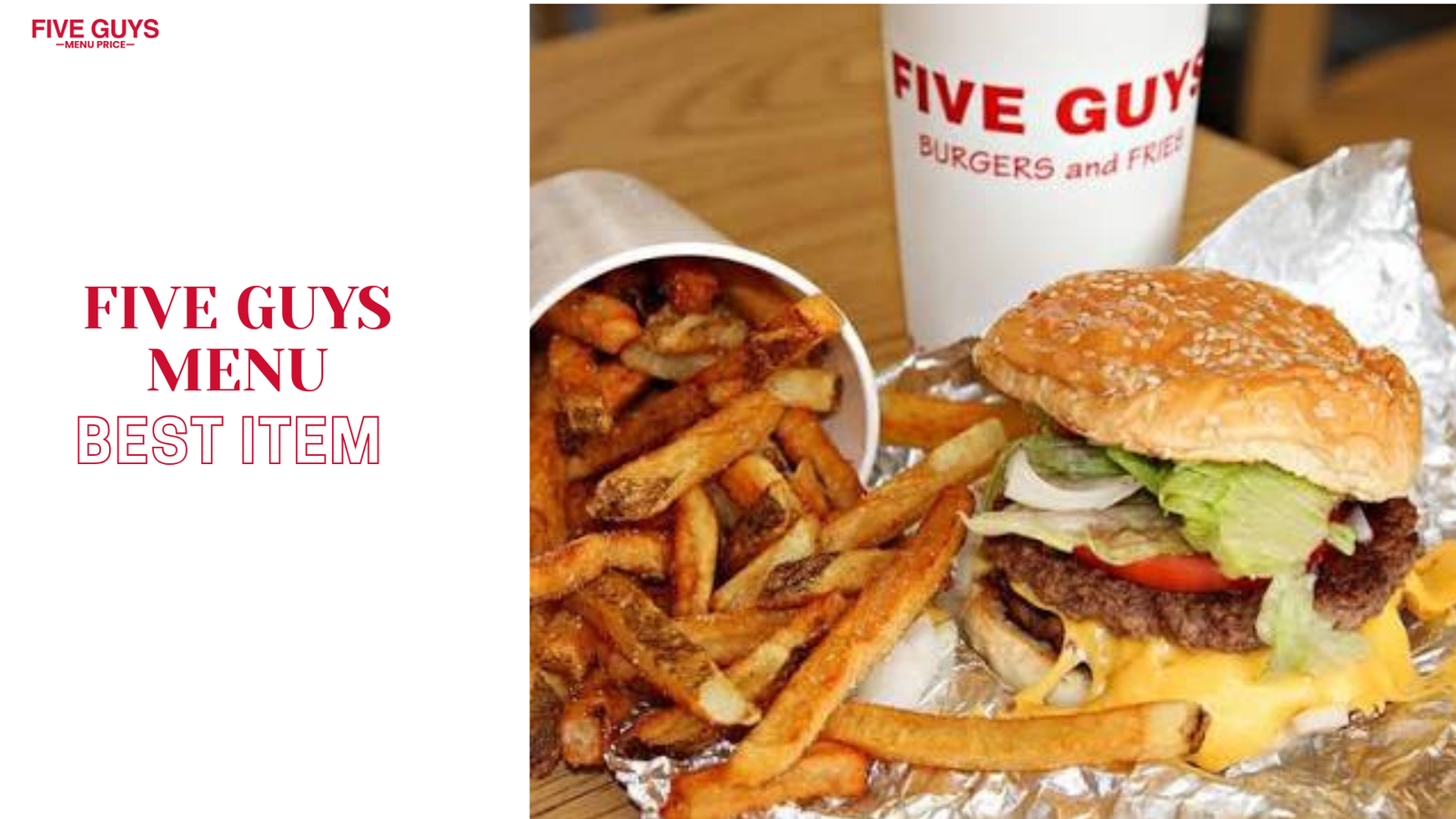 five guys best items