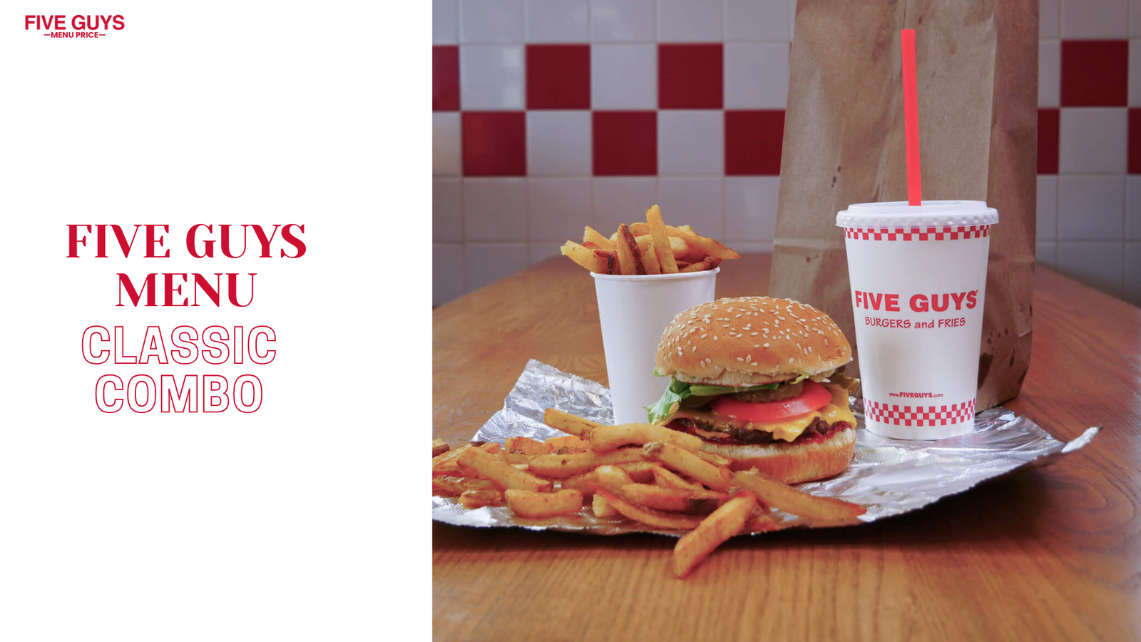 five guys classic combo