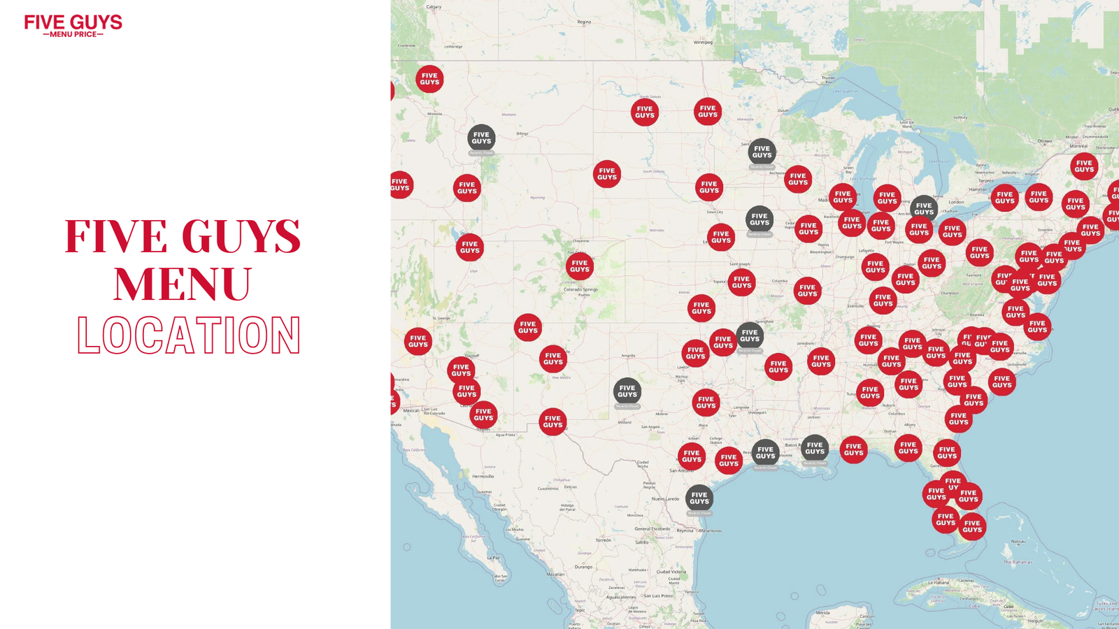 Five Guys Locations
