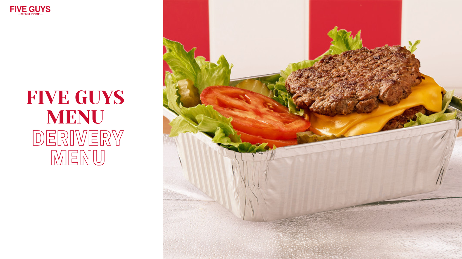Five Guys Delivery Menu